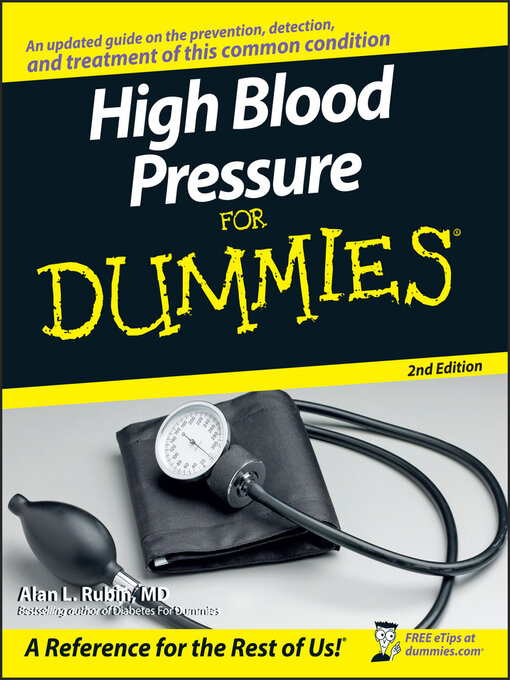 Title details for High Blood Pressure for Dummies by Alan L. Rubin - Available